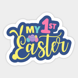 My 1st Easter Sticker